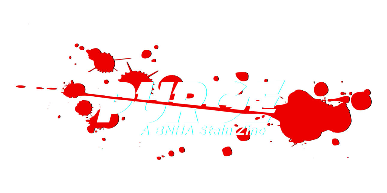 PURGE: A BNHA Stain Zine (logo)